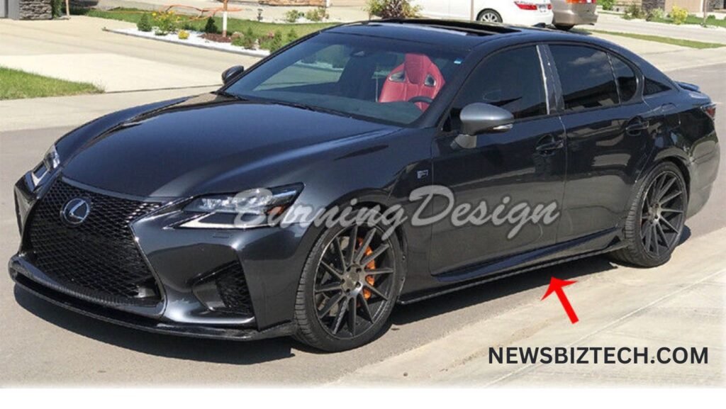 lexus gs350 f sport side skirtsmovable stickers