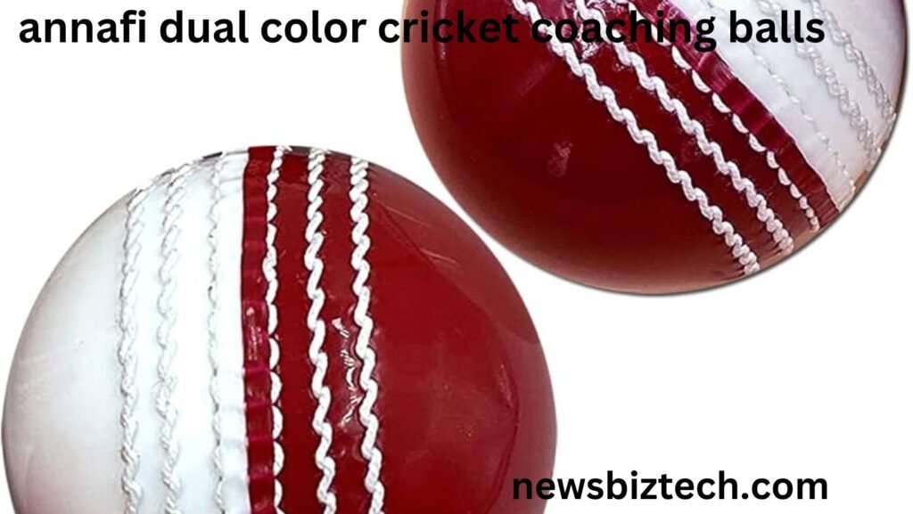 annafi dual color cricket coaching balls