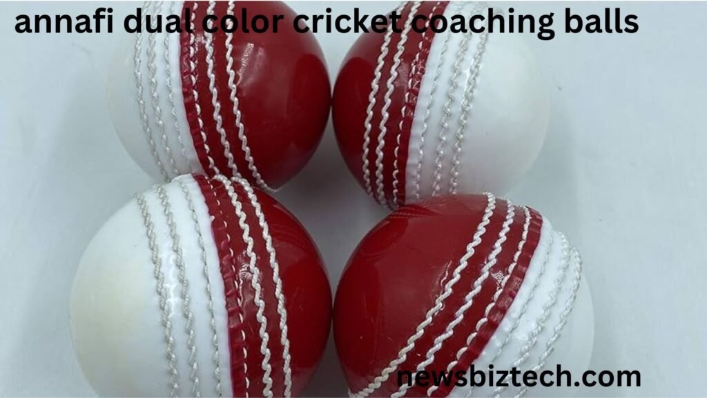 annafi dual color cricket coaching balls