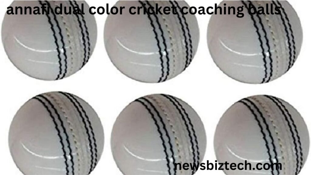 annafi dual color cricket coaching balls