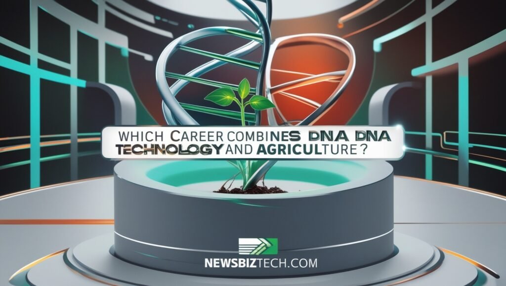 which career combines dna technology and agriculture?