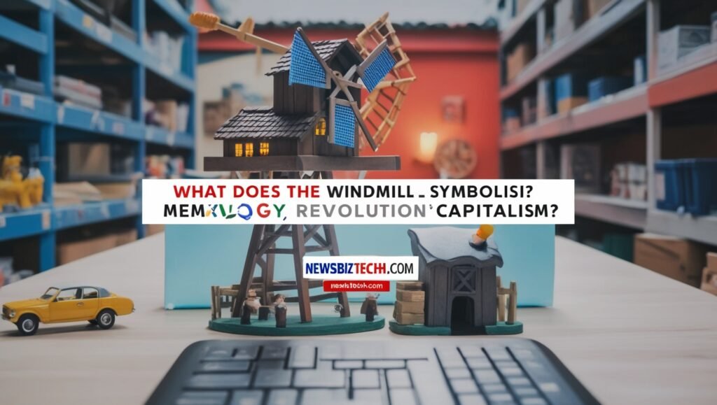 what does the windmill symbolize in the story? marxism technology revolution capitalism