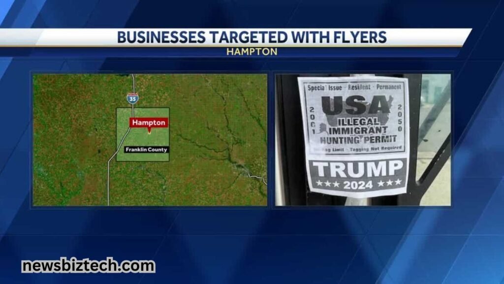 racist flyers left at hispanic businesses in hampton